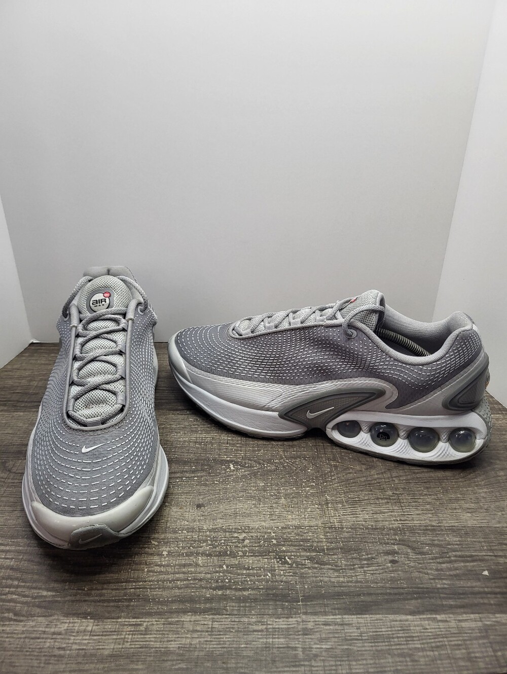 Nike Air Max DN Wolf Grey Running Shoes Sneakers Mens Size 13